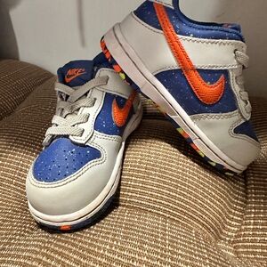 Nike Toddler Size 8C - Blue and Orange